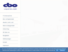 Tablet Screenshot of cbo.de